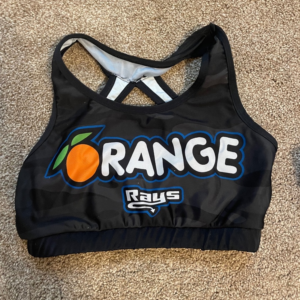Stingrays Orange Bra